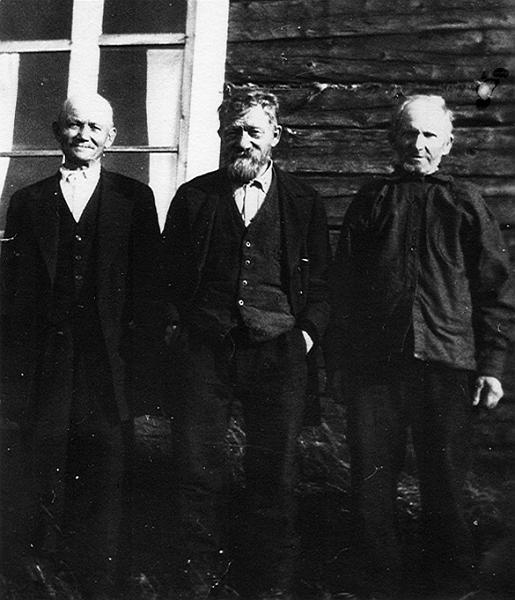 Lainio 02 C.jpg - Natanael Johansson, Isak Johansson "Tarhan Isko", Erik Anders Johansson "Ollan Erkki".